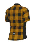 ALÉ Koszulka kolarska z krótkim rękawem - OFF ROAD - GRAVEL SCOTTISH - żółty