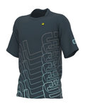 ALÉ Koszulka kolarska z krótkim rękawem - OFF ROAD - MTB VISUAL - szary