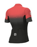 ALÉ Koszulka kolarska z krótkim rękawem - PR-S GRADIENT LADY - pomarańczowy