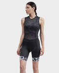 ALÉ Krótkie spodnie kolarskie bez szelek -  SOLID RIDE LADY - czarny