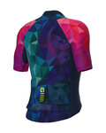 ALÉ Koszulka kolarska z krótkim rękawem - VALLEY PR-E - niebieski