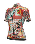 ALÉ Koszulka kolarska z krótkim rękawem - RIO PR-E - pomarańczowy