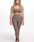 ATHLEEYA legginsy - ESSENTIAL MATTE - beżowy