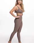 ATHLEEYA legginsy - ESSENTIAL MATTE - beżowy