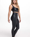 ATHLEEYA legginsy - ESSENTIAL SHINE - czarny