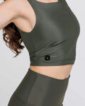 ATHLEEYA top - URBAN TANK - zielony