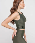 ATHLEEYA top - URBAN TANK - zielony