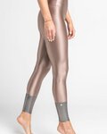 ATHLEEYA legginsy - COFFEE SHINE - beżowy