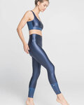 ATHLEEYA legginsy - COFFEE SHINE - niebieski