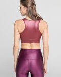 ATHLEEYA Biustonosz - BURN IT SHINE - fioletowy