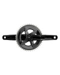SRAM korby i tarcze - RIVAL D1 QUARQ ROAD POWER METER DUB 160 48-35 - czarny