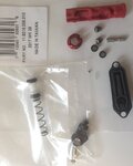 SRAM zestaw do manetki - DISC BRAKE LEVER INTERNALS/SERVICE KIT GUIDE RSC/ULTIMATE/CODE RSC - czarny