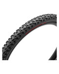 PIRELLI opona - SCORPION E-MTB M HARDWALL 27.5 x 2.6 60 tpi - czerwony/czarny