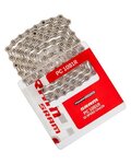SRAM łańcuch - PC 1091R HOLLOWPIN - srebrny/czarny
