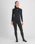 SPORTFUL Kolarska koszulka z długim rękawem - LIGHT LUPETTO W - czarny