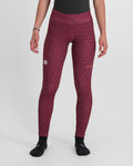 SPORTFUL legginsy - DORO - bordowy
