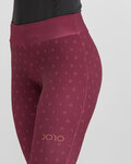 SPORTFUL legginsy - DORO - bordowy