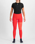 SPORTFUL legginsy - APEX - czerwony