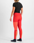 SPORTFUL legginsy - APEX - czerwony