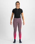 SPORTFUL legginsy - SQUADRA - różowy