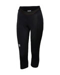 SPORTFUL Kolarskie spodnie 3/4 bez szelek - NEO - czarny