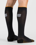 SPORTFUL Podkolanówki kolarskie - RECOVERY - czarny