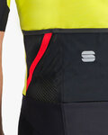 SPORTFUL Kolarska kurtka przeciwwiatrowa - FIANDRE PRO - żółty/czarny