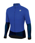 SPORTFUL Kolarska ocieplana kurtka - BODYFIT PRO 2.0 THERMAL - niebieski
