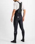 SPORTFUL Długie spodnie kolarskie z szelkami - SUPERGIARA - czarny