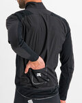 SPORTFUL Kolarska wodoodporna kurtka - HOT PACK NORAIN - czarny