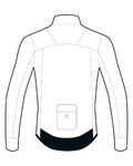 SPORTFUL Kolarska wodoodporna kurtka - HOT PACK NORAIN - biały