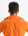 SPORTFUL Kolarska wodoodporna kurtka - HOT PACK NORAIN - pomarańczowy