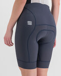 SPORTFUL Krótkie spodnie kolarskie z szelkami - BODYFIT LTD W - niebieski