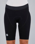 SPORTFUL Krótkie spodnie kolarskie bez szelek - TOTAL COMFORT - czarny