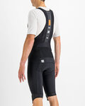 SPORTFUL Krótkie spodnie kolarskie z szelkami - BODYFIT PRO THERMAL - czarny