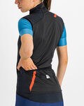 SPORTFUL Kamizelka kolarska - HOT PACK EASYLIGHT - czarny