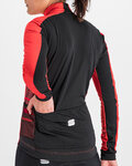 SPORTFUL Kolarska kurtka przeciwwiatrowa - NEO SOFTSHELL - czerwony/czarny