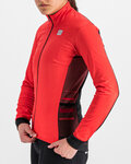 SPORTFUL Kolarska kurtka przeciwwiatrowa - NEO SOFTSHELL - czerwony/czarny