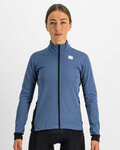 SPORTFUL Kolarska kurtka przeciwwiatrowa - NEO SOFTSHELL - niebieski/czarny