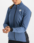 SPORTFUL Kolarska kurtka przeciwwiatrowa - NEO SOFTSHELL - niebieski/czarny