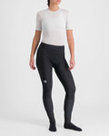 SPORTFUL Długie spodnie kolarskie z szelkami - TOTAL COMFORT - czarny