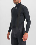 SPORTFUL Kolarska koszulka z długim rękawem - SOTTOZERO - czarny