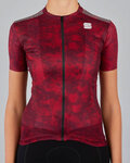SPORTFUL Koszulka kolarska z krótkim rękawem - ESCAPE SUPERGIARA - bordowy