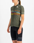 SPORTFUL Koszulka kolarska z krótkim rękawem - VELODROME - zielony