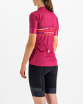 SPORTFUL Koszulka kolarska z krótkim rękawem - VELODROME - cyklamen