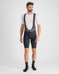 SPORTFUL Krótkie spodnie kolarskie z szelkami - FIANDRE PRO LIGHT - czarny