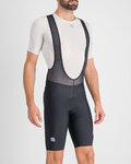 SPORTFUL Krótkie spodnie kolarskie z szelkami - FIANDRE PRO LIGHT - czarny