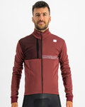 SPORTFUL Kolarska ocieplana kurtka - GIARA SOFTSHELL - brązowy