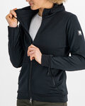 SPORTFUL Kolarska ocieplana kurtka - METRO SOFTSHELL - czarny