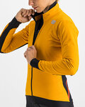 SPORTFUL Kolarska kurtka przeciwwiatrowa - FIANDRE MEDIUM - żółty/czarny
